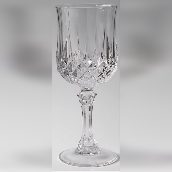 *Cristal D'Arques -Lonhchamp Durand Wine Glasses Set of 6 - Picture 1 of 7